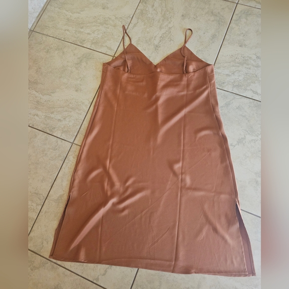 Satin Slip Dress - Picture 4 of 6